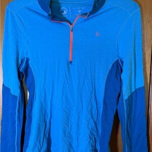Source Unknown Blue Long Sleeve Top